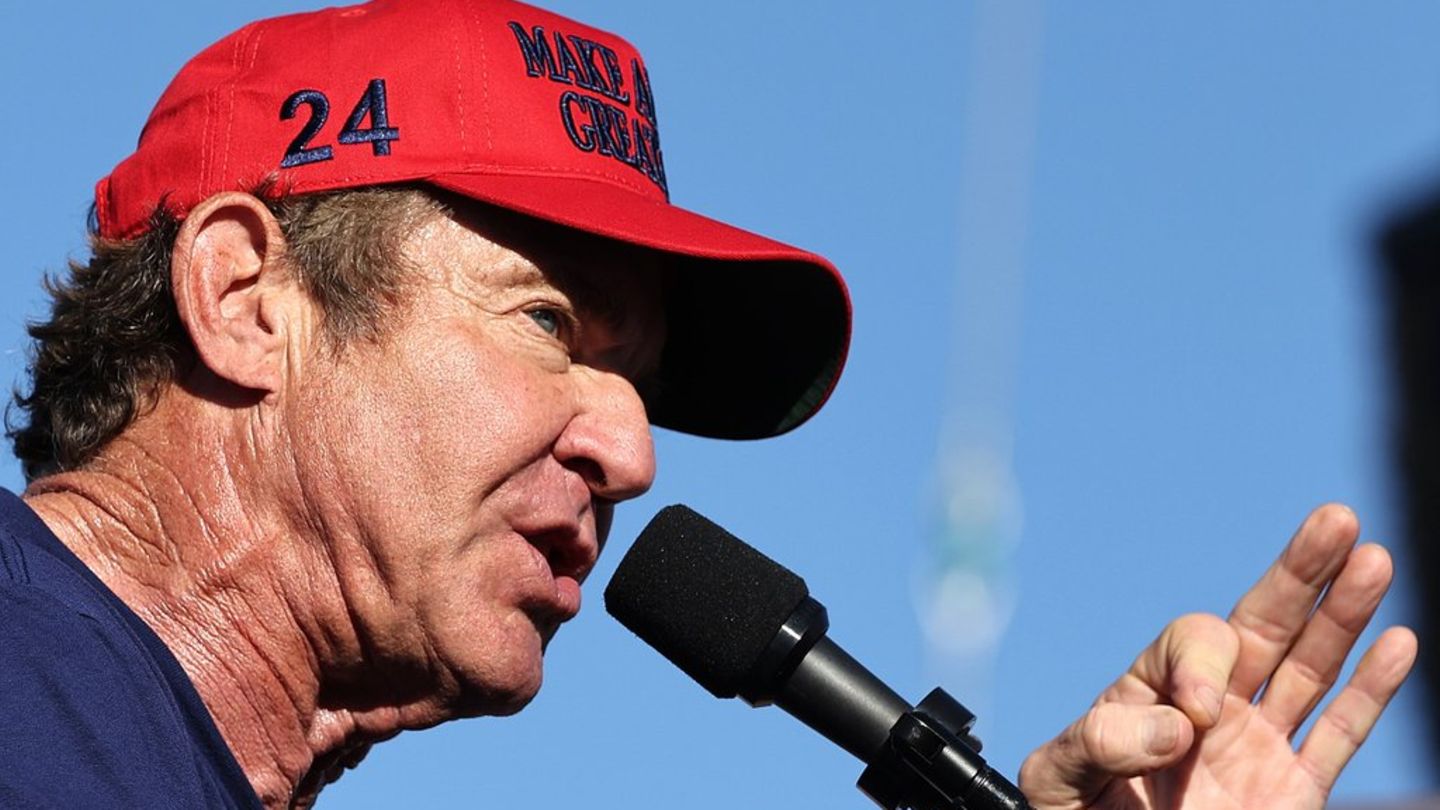 Hollywood star Dennis Quaid: election campaign with Donald Trump in California