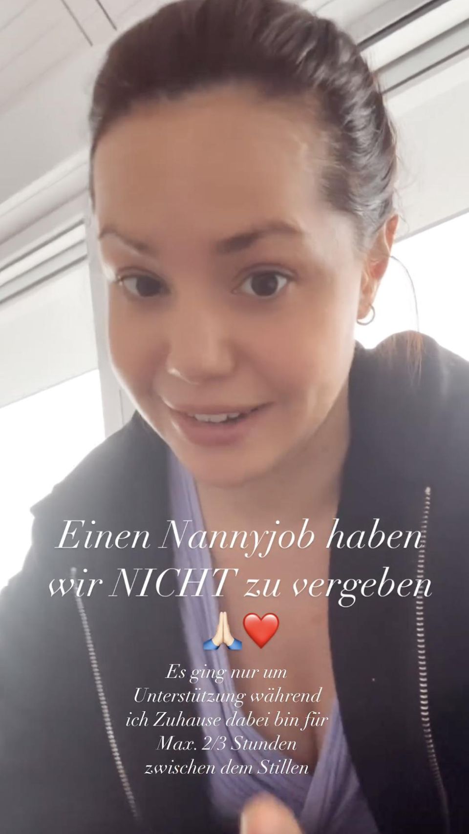 Christina Hänni: Sie räumt with Nanny-Gerüchten auf