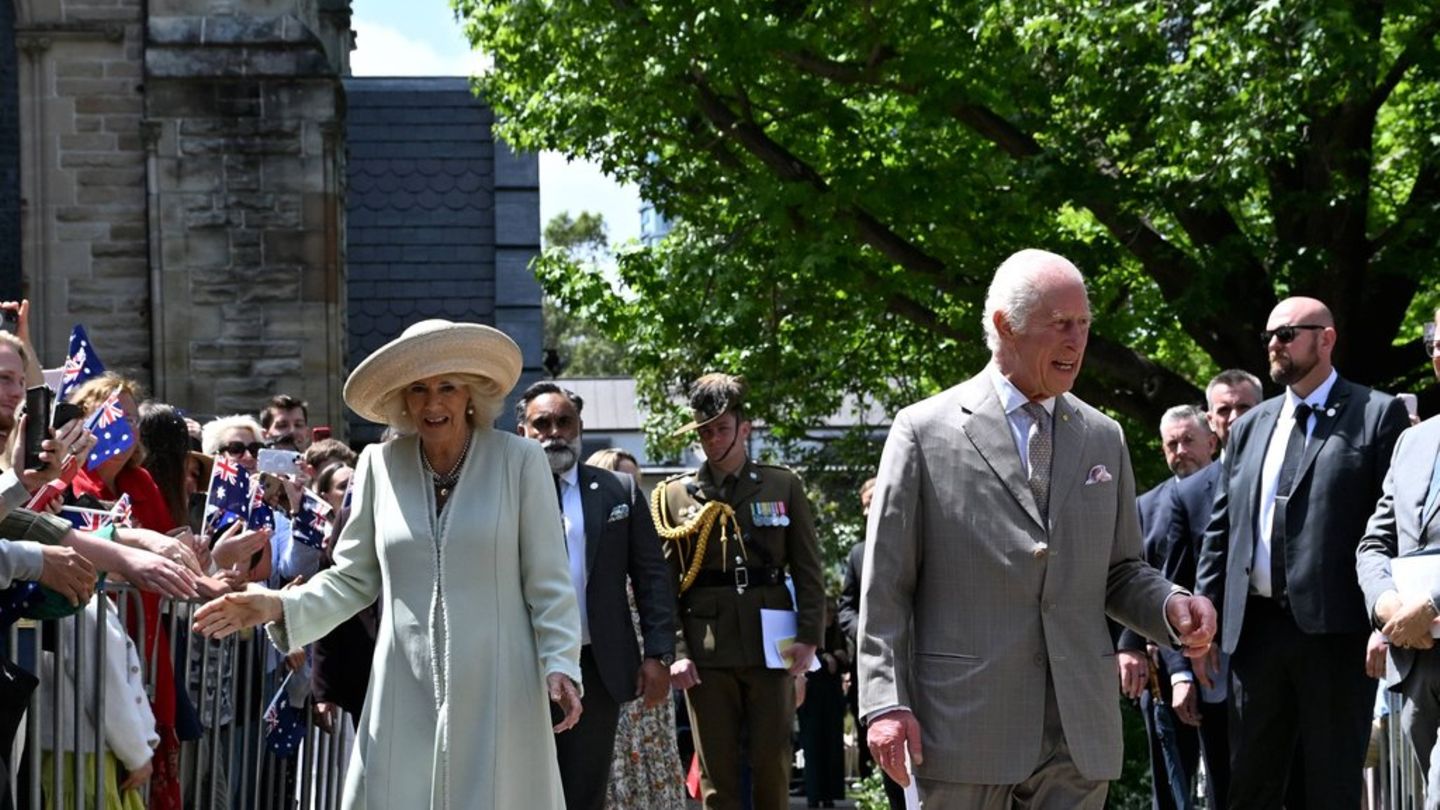 König Charles III. und Königin Camilla: Australienbesuch offiziell gestartet