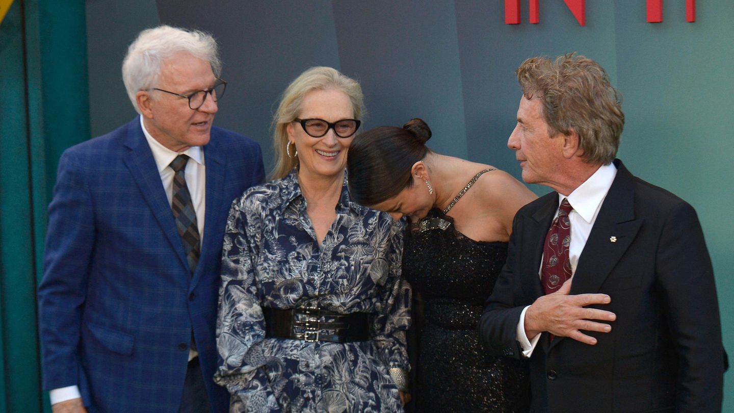 Meryl Streep + Martin Short: Bestätigt Steve Martin hier die Liebesgerüchte?