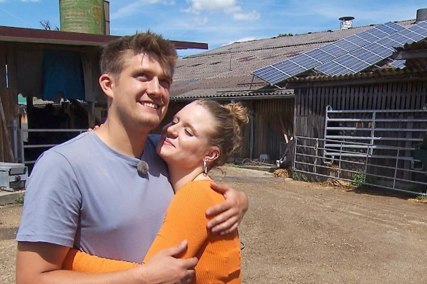 Michelle mit ihrem "Beach Boy", dem "Gülle-Baron" Yannik.