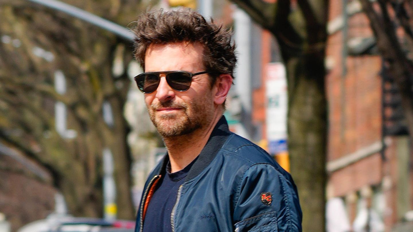 Vorher-Nachher-Fotos: Bradley Cooper hat wachsen lassen