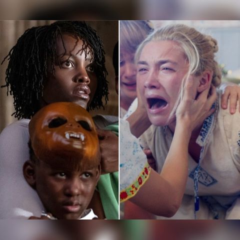 "Wir" (l.) und "Midsommar" sind zwei der Filme, die uns in den vergangenen fünf Jahren eindrucksvoll das Fürchten lehrten.