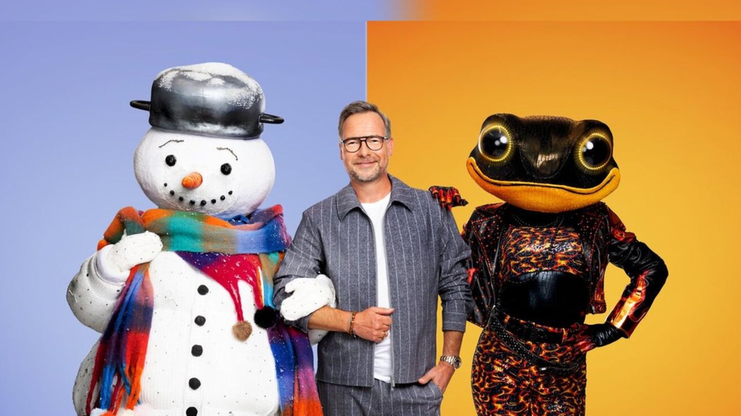 Elfte Staffel "The Masked Singer": Schneemann und Feuersalamander treten an