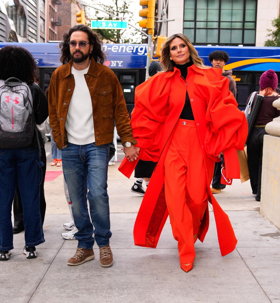 Tom Kaulitz and Heidi Klum