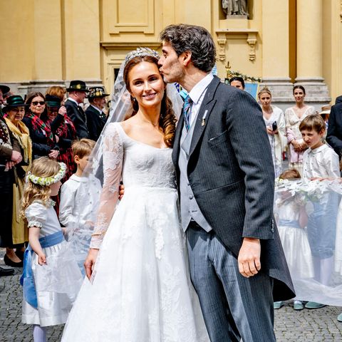 Prinzessin Sophie und Prinz Ludwig bei ihrer Hochzeit am 20. Mai 2023. 1.4681