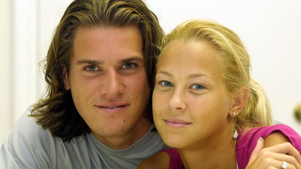 Tommy Haas und Alessandra Meyer-Wölden im Jahr 2000