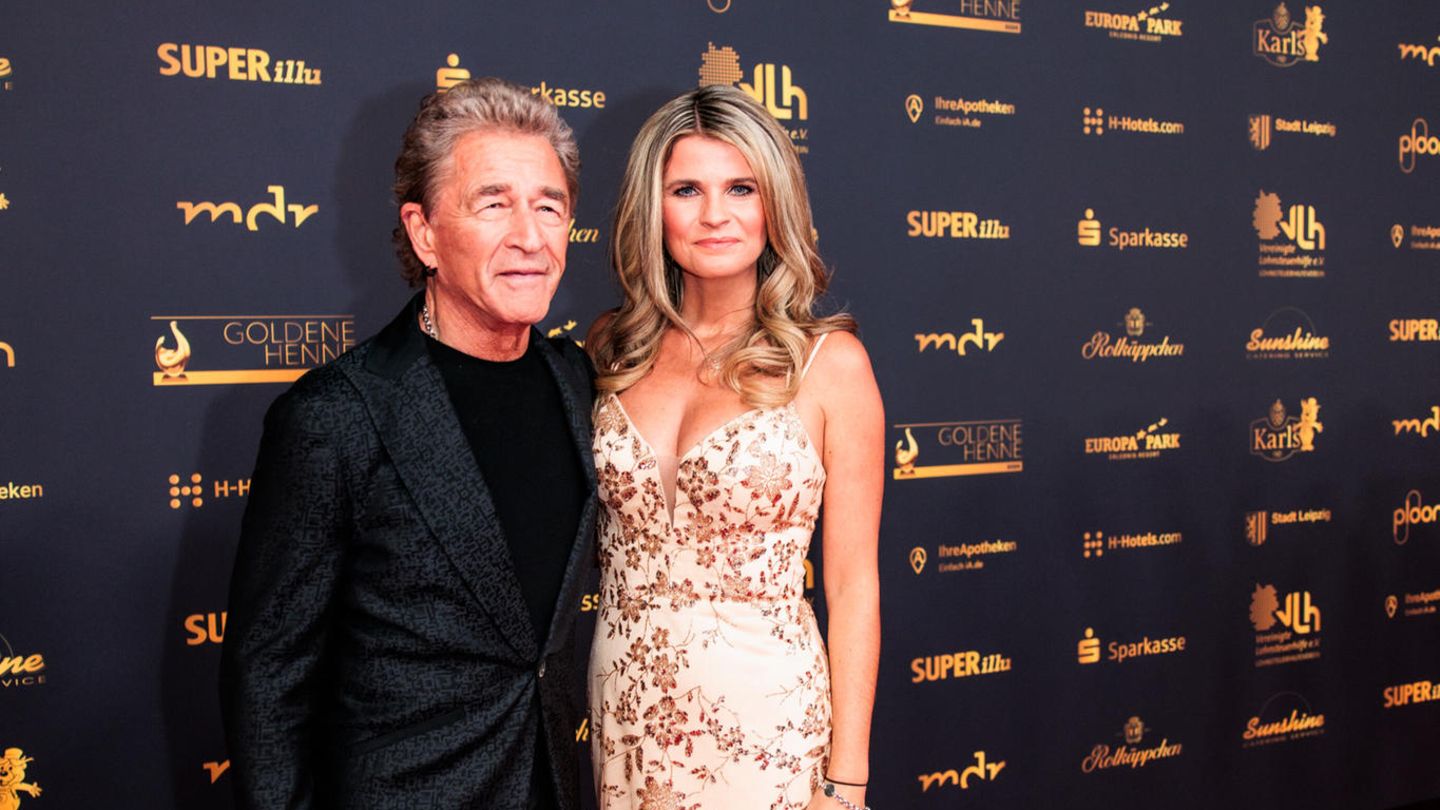 Peter Maffay + Frau Hendrikje: Peter Maffay und seine Frau Hendrikje überraschen bei der Goldenen Henne