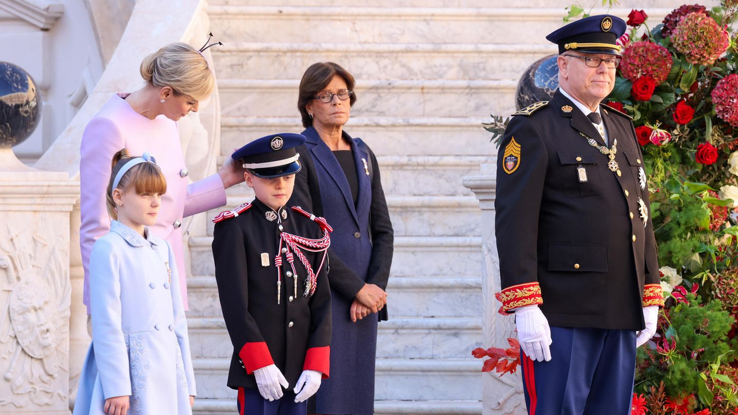 Nationalfeiertag in Monaco: Ups! Prinz Jacques passiert am Nationalfeiertag kleiner Fauxpas