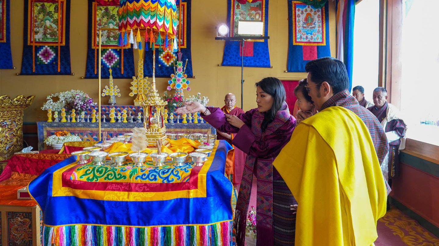 Königshaus Bhutan: Hier sieht die Königsfamilie etwas ganz Besonderes