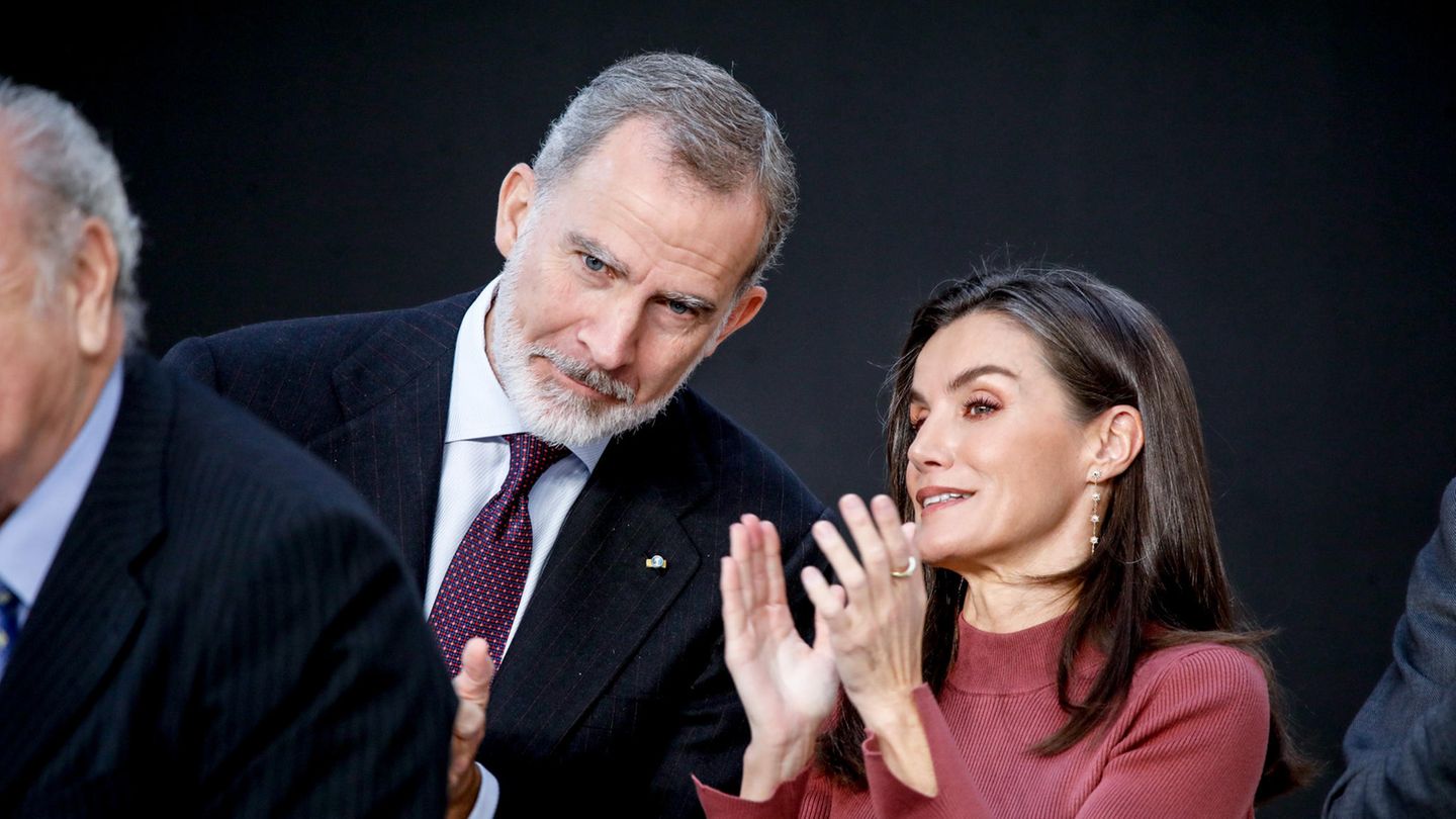 König Felipe + Königin Letizia: SO zeigen sich Felipe und Letizia selten