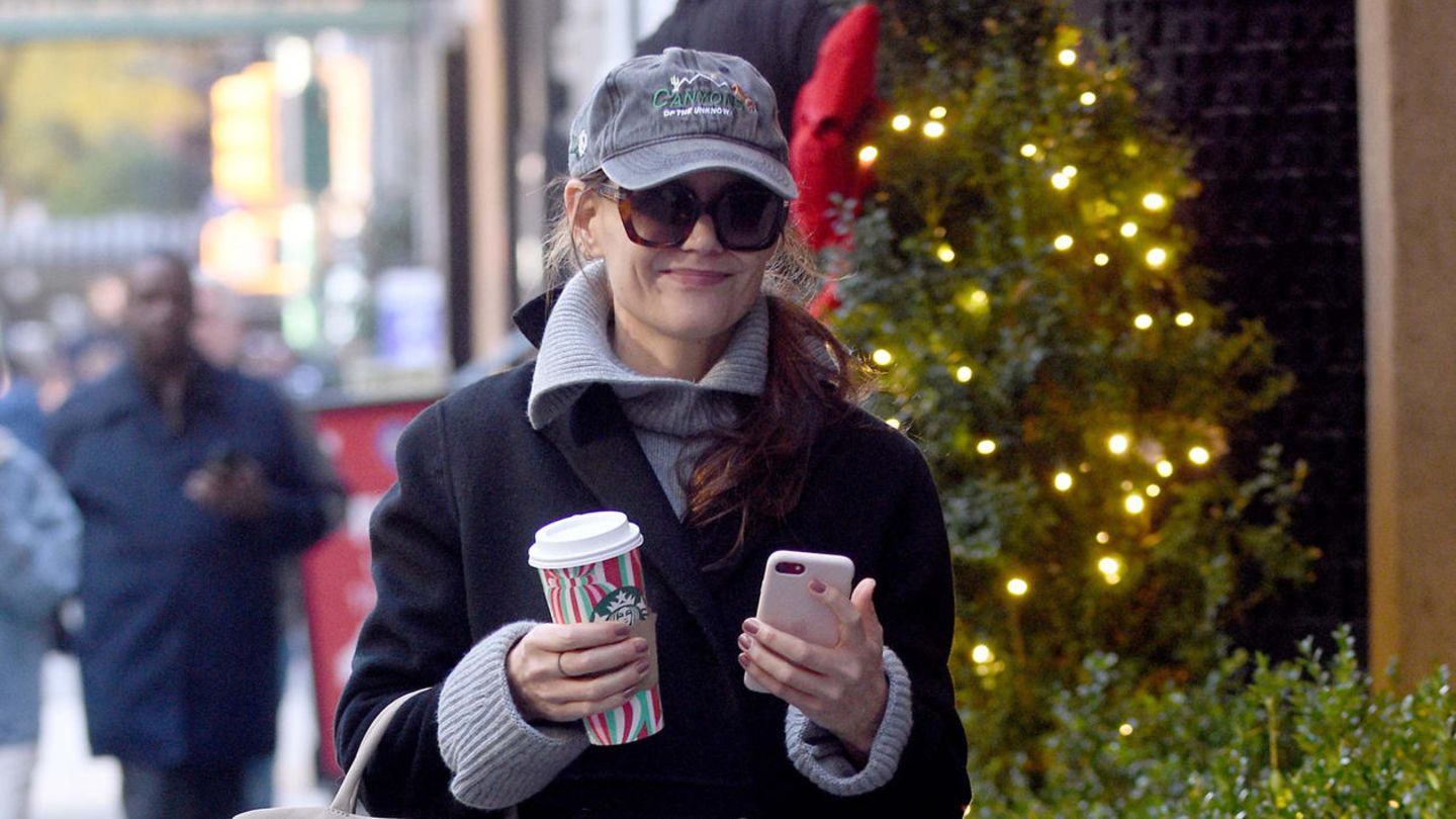 Fashion-Looks: Katie Holmes perfektioniert den New Yorker Streetstyle