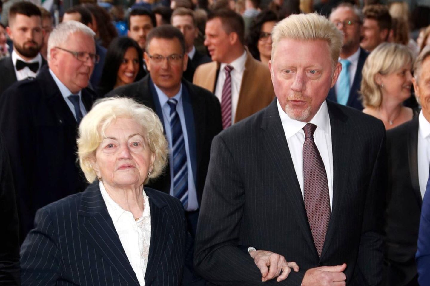 Boris Becker mit seiner Mutter Elvira (†)