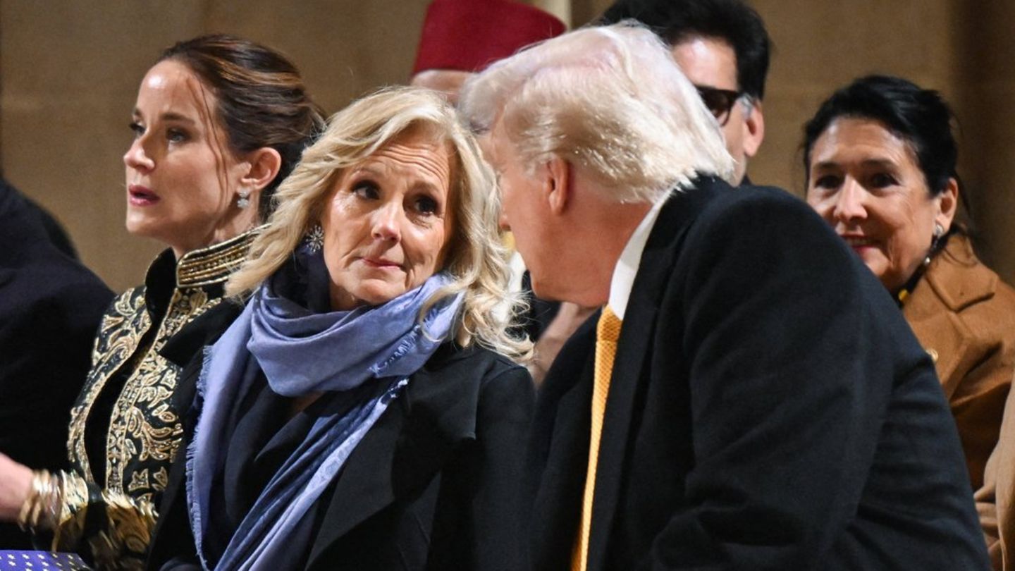 Donald Trump: Mit Jill-Biden-Foto wirbt er für Parfüm