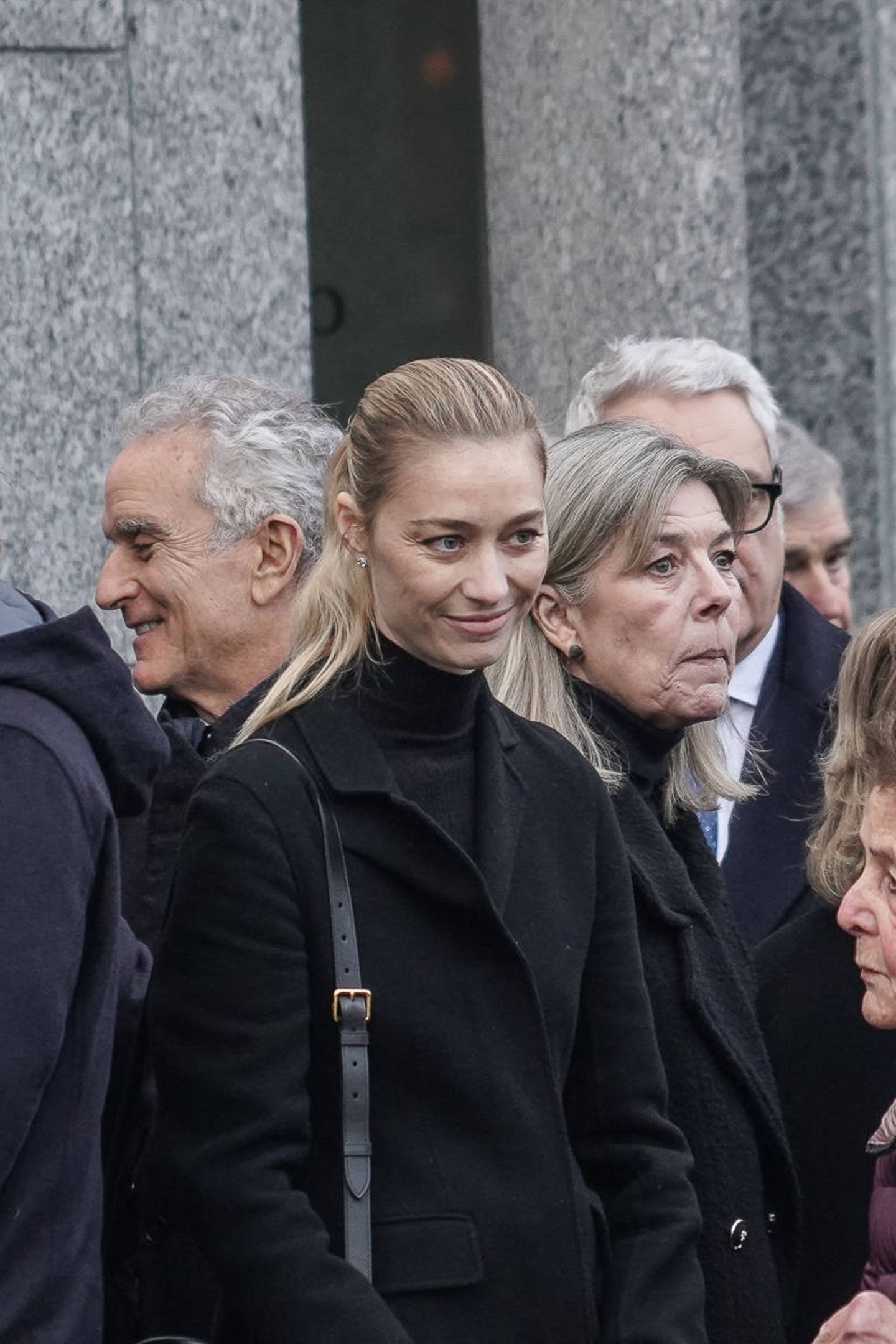 Princess Caroline Stefano Casiraghi Funeral Princess Caroline, Andrea