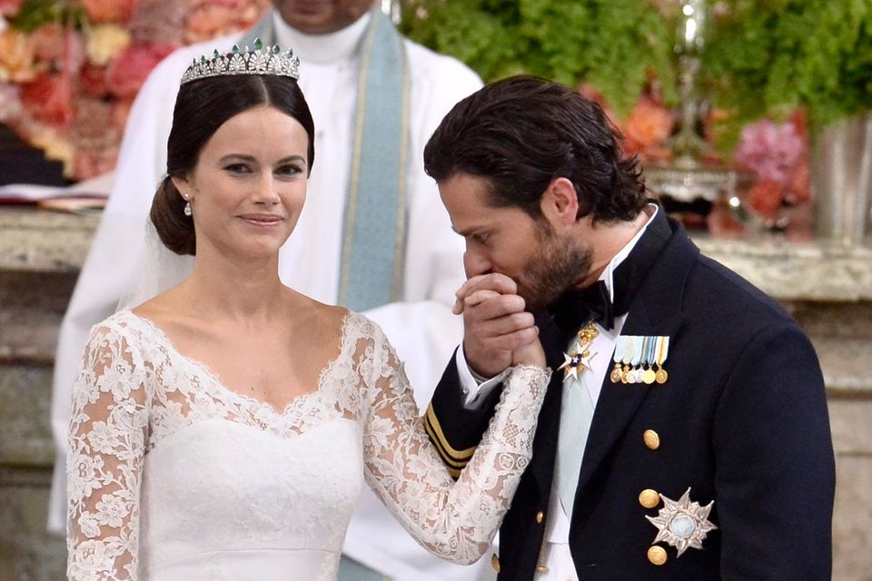 Princess Sofia in her 2015 time spent with Prince Carl Phillip. 