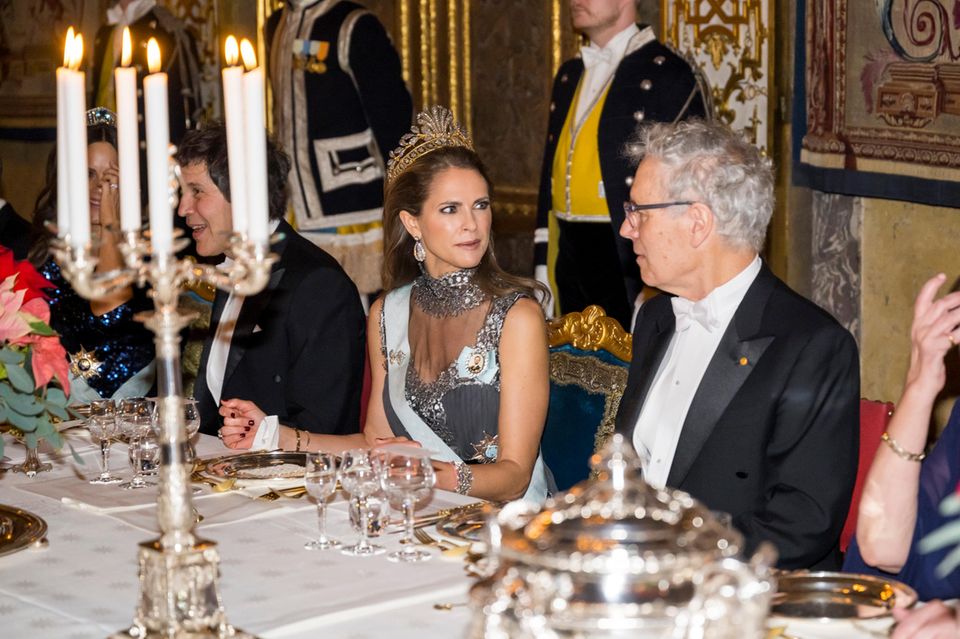 Prinzessin Madeleine mit Victor Ambros beim Nobelpreis-Dinner