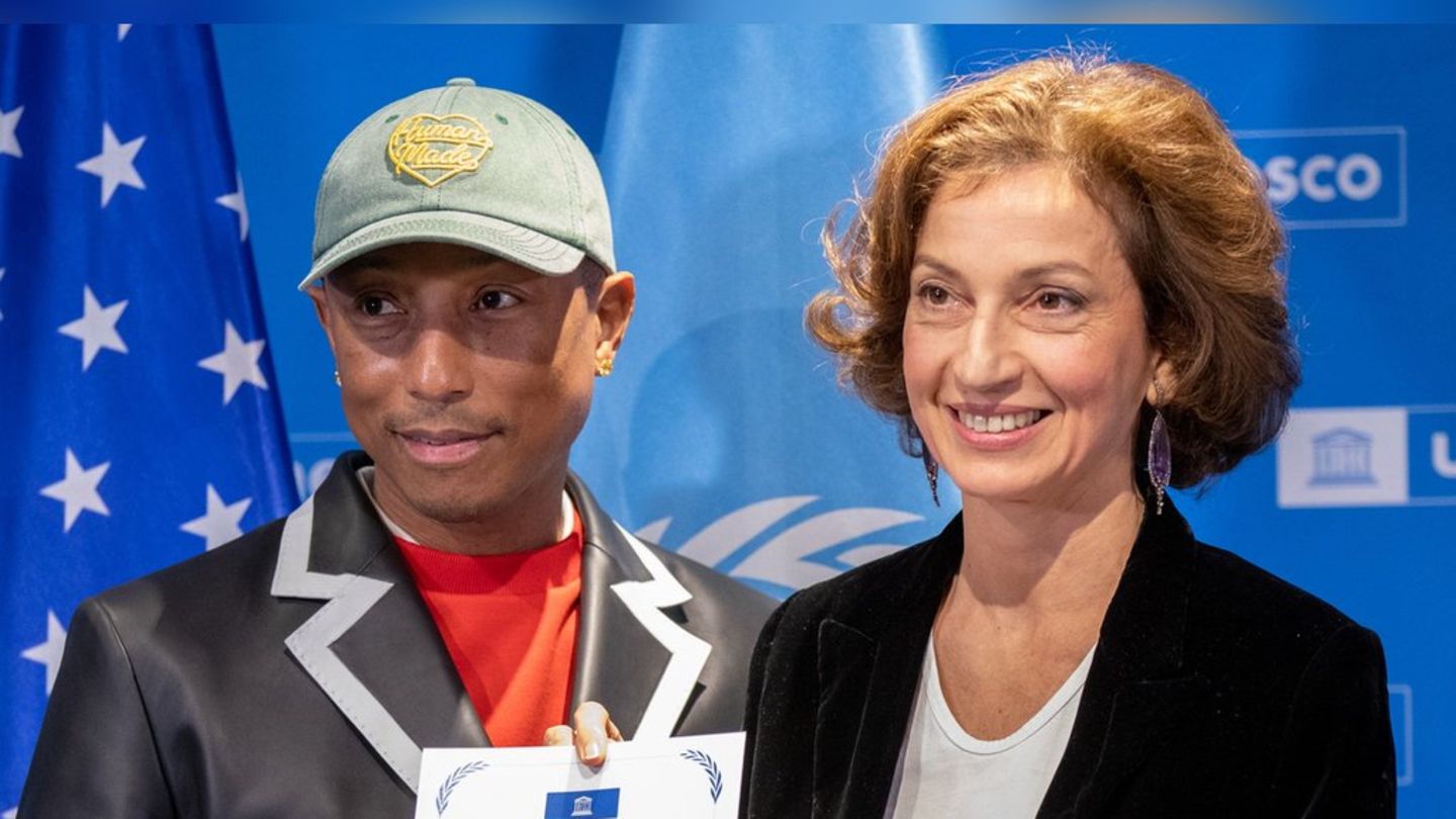 Pharrell Williams: Neuer Goodwill-Botschafter der UNESCO