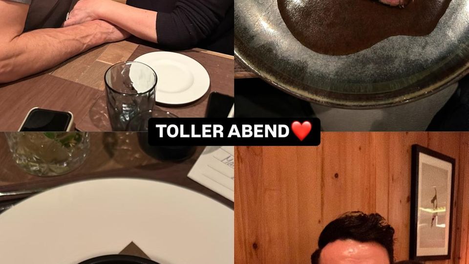 Den Abend des 4. Advents ließen die Zarrellas mit einem schönen Dinner ausklingen.