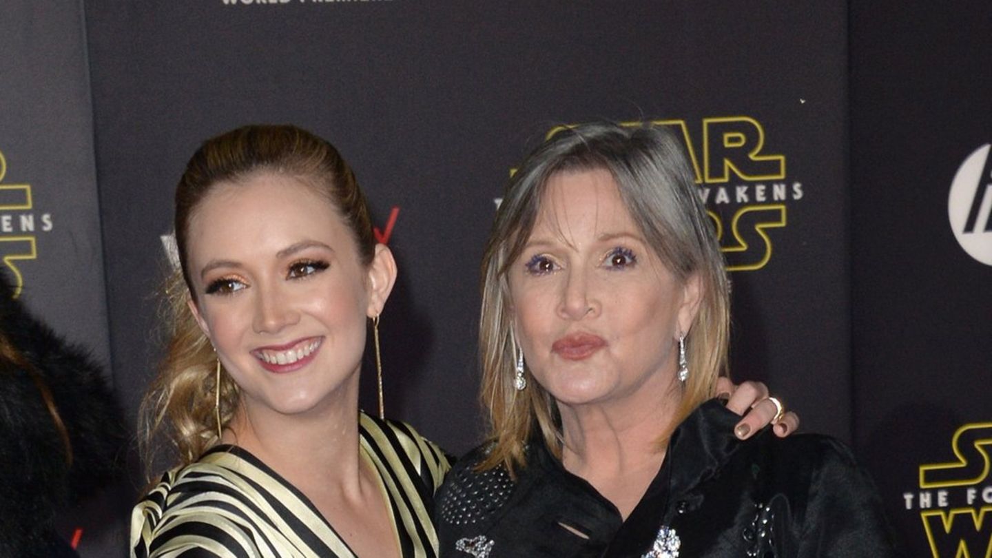 Achter Todestag von Carrie Fisher: Tochter Billie ist traurig, aber dankbar