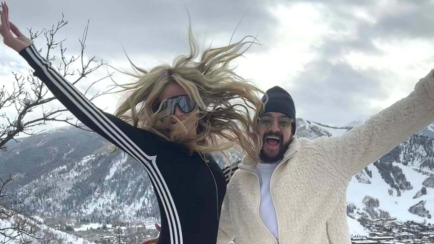 Heidi Klum + Kids: Heidi Klum und Tom Kaulitz vergnügen sich auch abseits der Piste