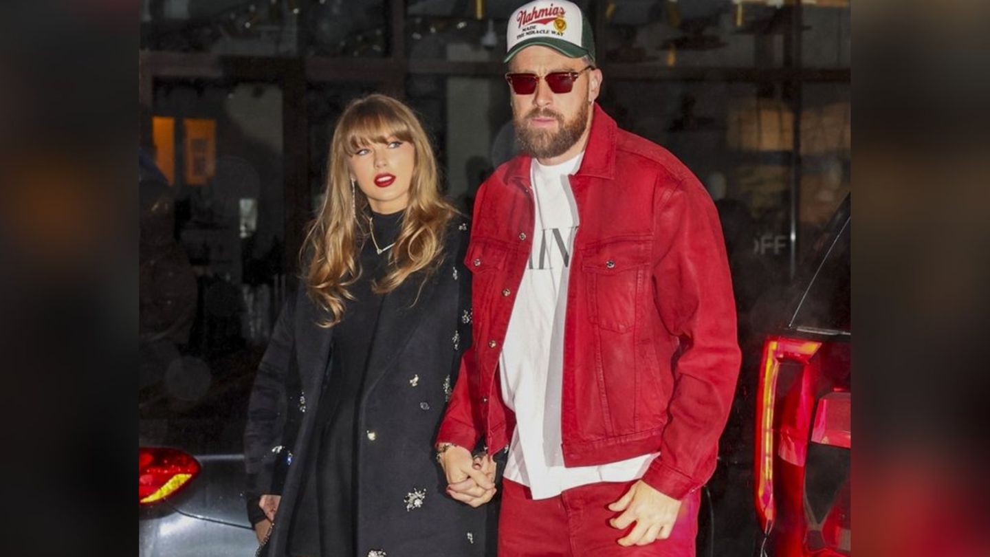 Taylor Swift und Travis Kelce: Verregnete Date-Night in New York