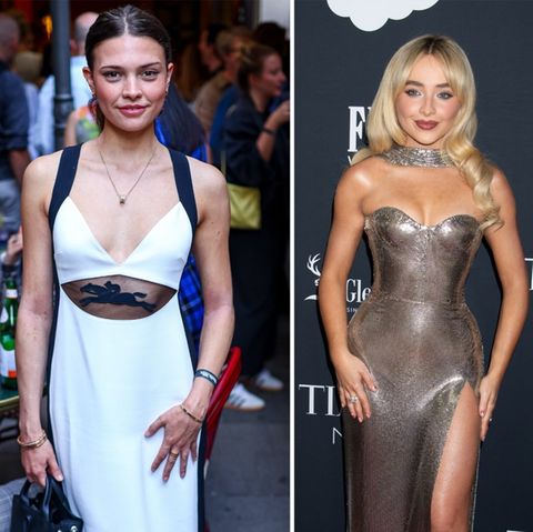 Schauspielerin Harriet Herbig-Matten (l.) und Popsängerin Sabrina Carpenter zählen zu den "It Girls" des Jahres