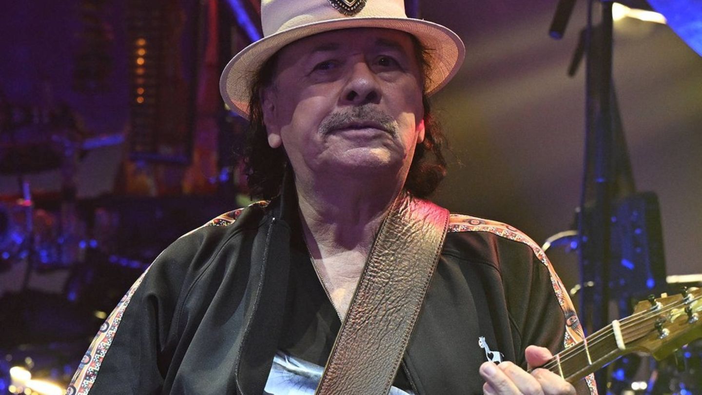 Carlos Santana bricht sich Finger: Auftritte in Las Vegas verschoben