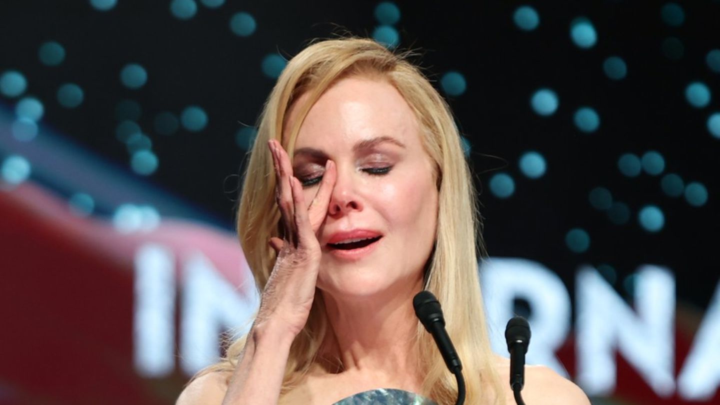 Traurige Nicole Kidman: Emotionale Rede bei Preisverleihung