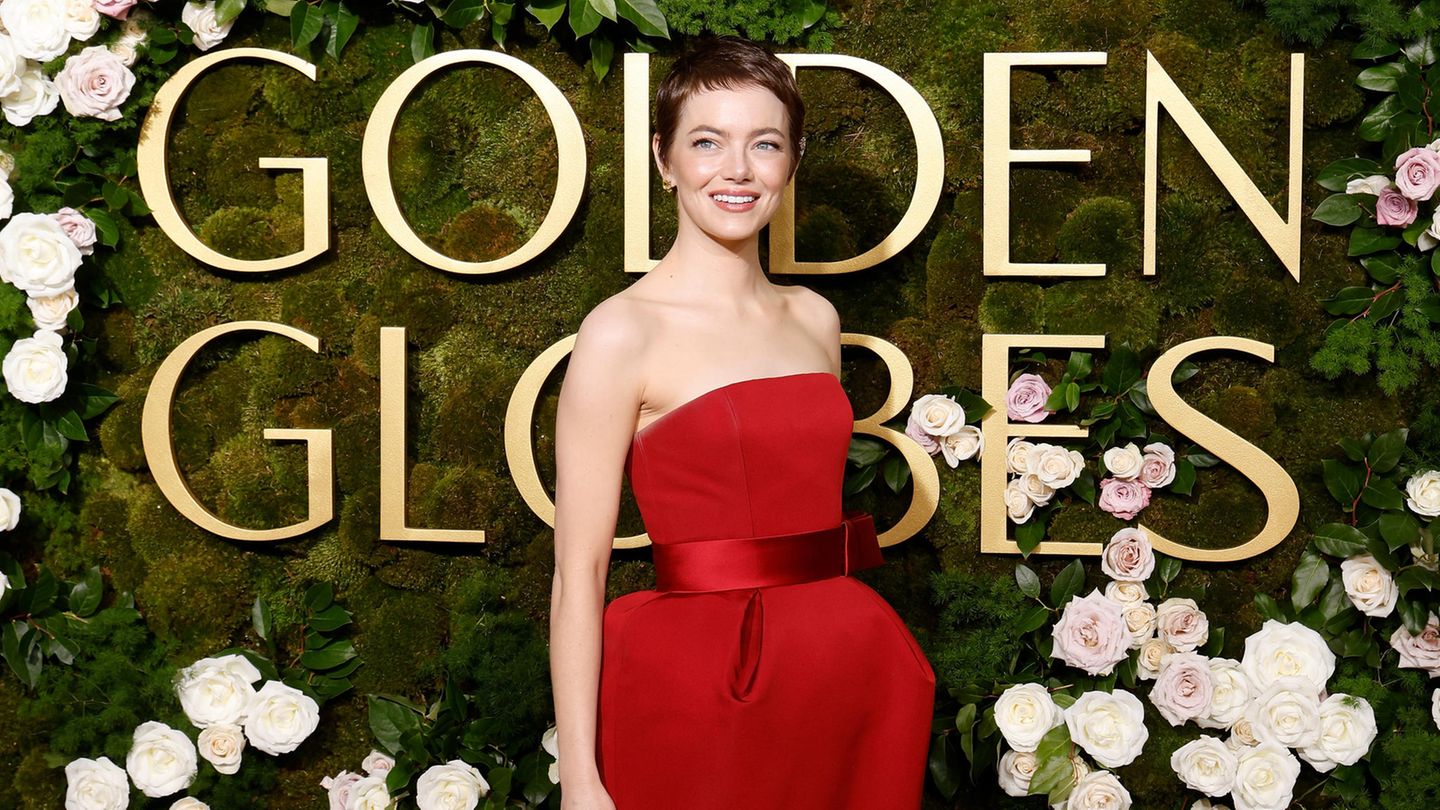 Emma Stone: Endlich löst sie das Geheimnis auf! Neuer Look bei den Golden Globes