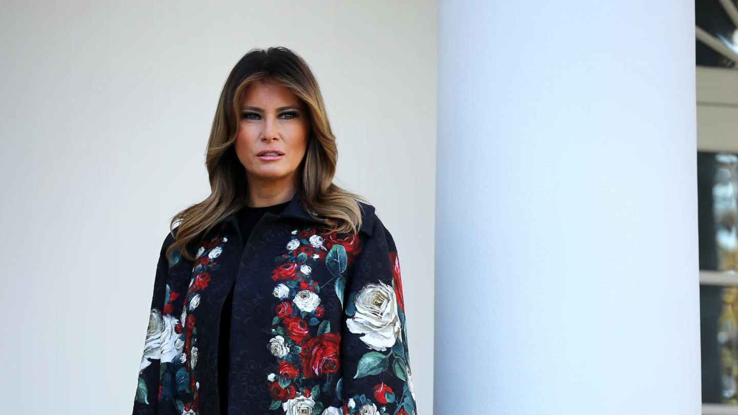 Melania Trump: Melania Trump spricht Klartext zu ihren Wohnplänen