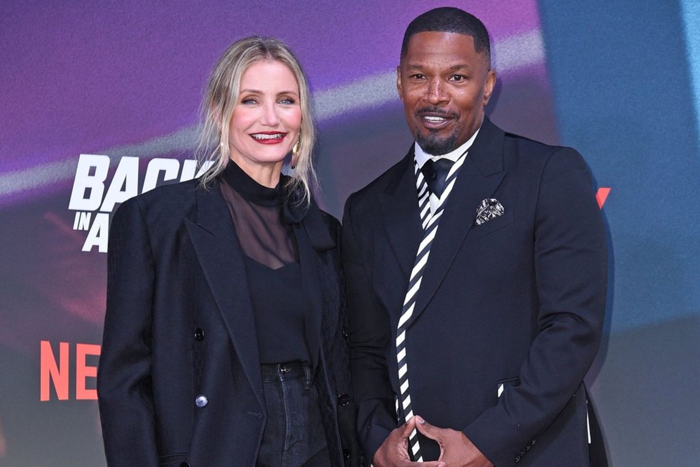 Cameron Diaz und Jamie Foxx in Berlin.