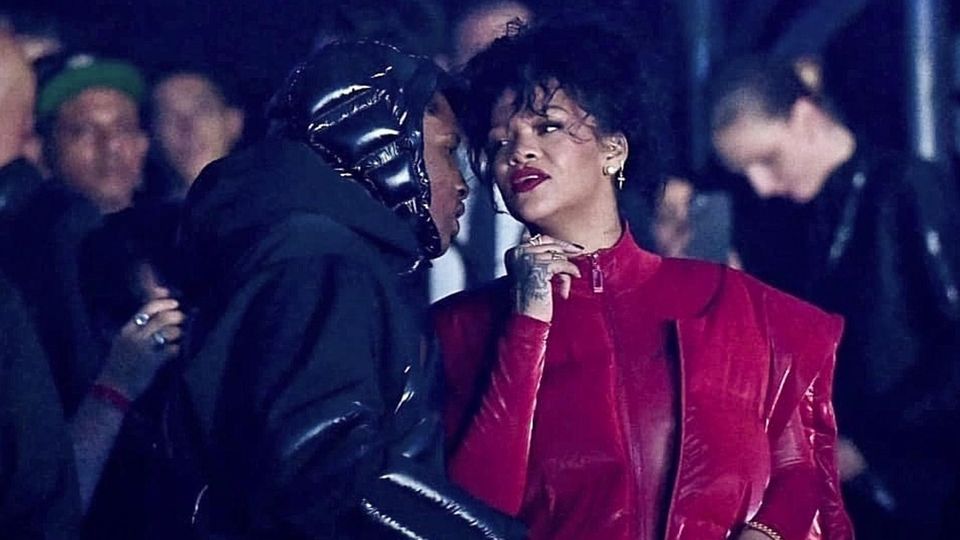 ASAP Rocky und Rihanna bei einem Event der Shanghai Fashion Week im Oktober 2024.