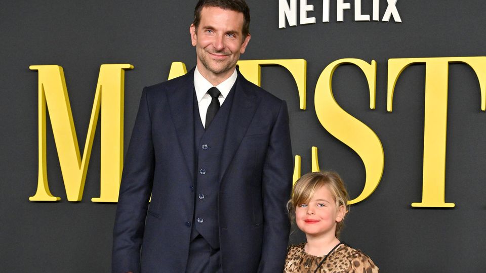 Bradley Cooper und seine Tochter Lea De Seine Shayk Cooper