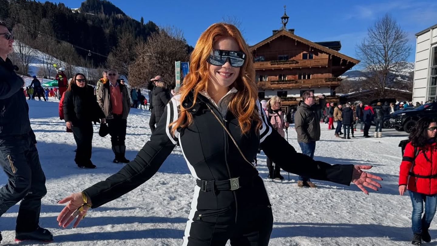 Fashion-Looks von Frauke Ludowig + Co.: Palina Rojinsksi sticht alle aus im Alpen-Glam