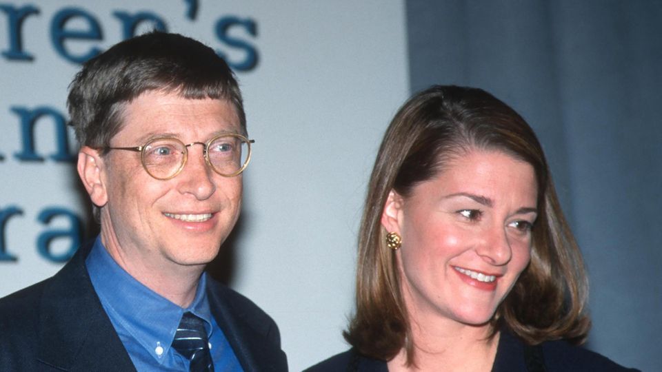 Bill Gates und Melinda French Gates