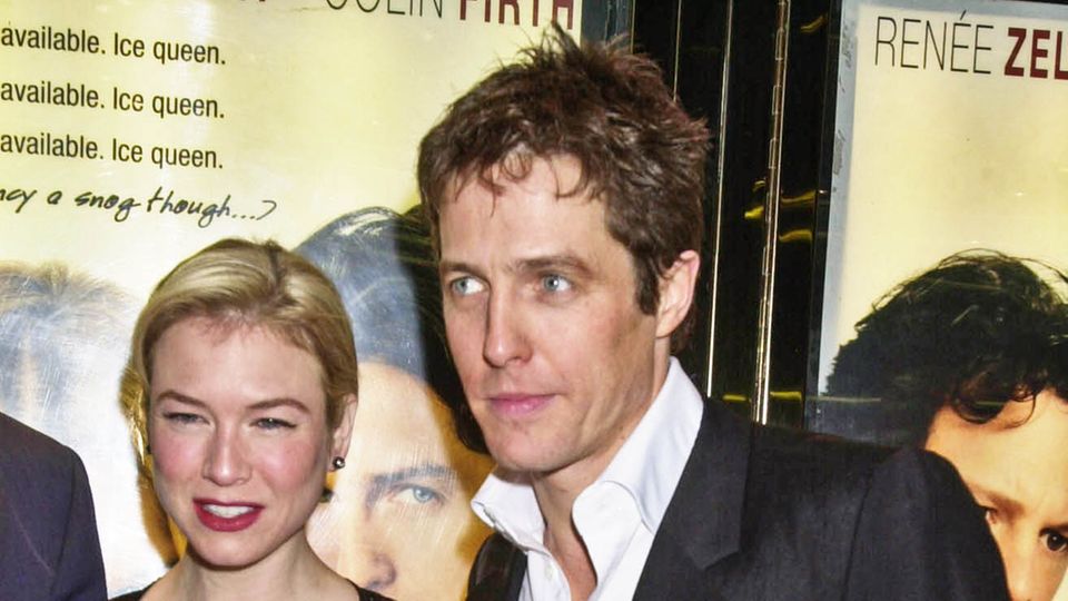 Renée Zellweger + Hugh Grant im Jahr 2001