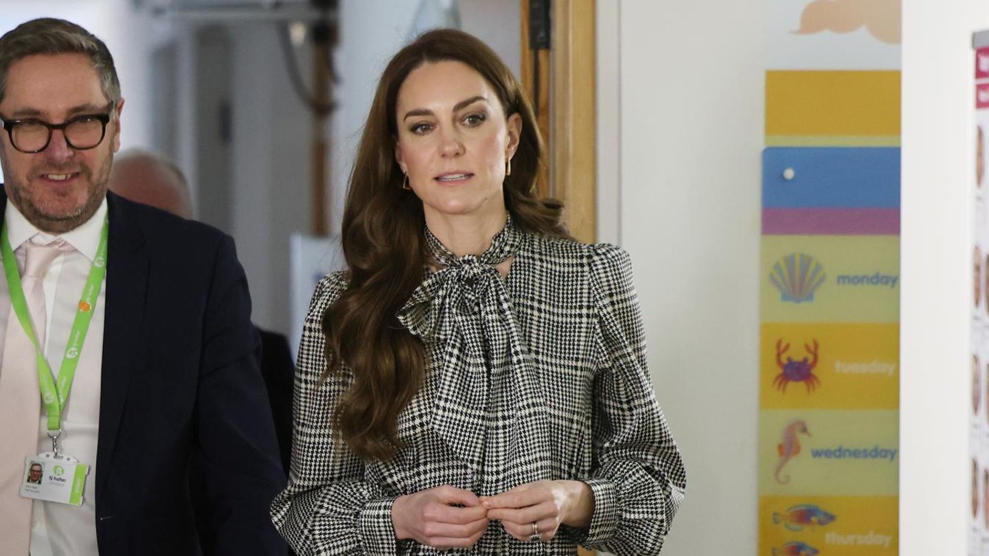 Catherine, Princess of Wales: Schönes Kleid! Doch dieses Detail fällt Royal-Fans direkt auf