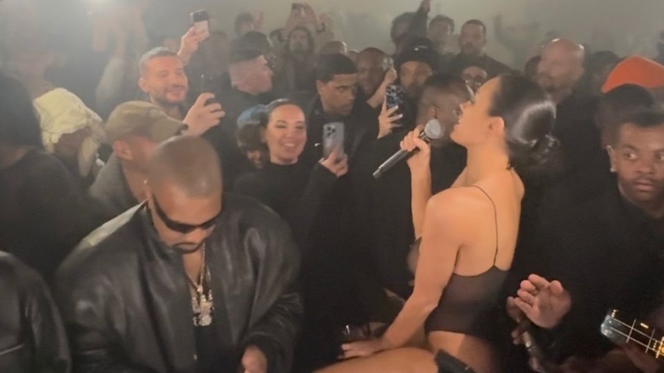 Kanye West und Bianca Censori auf der After Show Party der Gammy Awards 2025