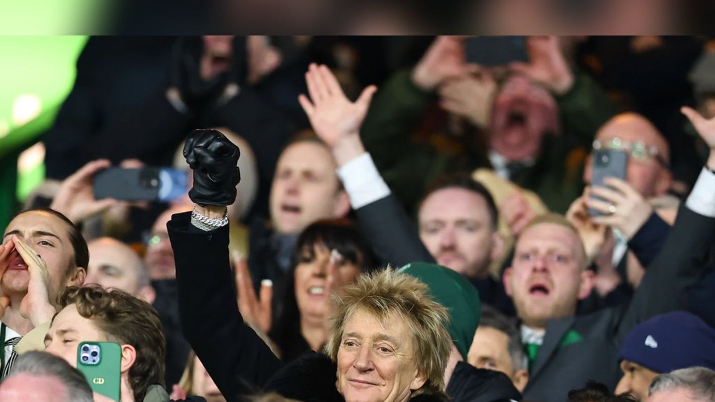 Champions-League-Spiel gegen FC Bayern: Rod Stewart feuert Celtic Glasgow an