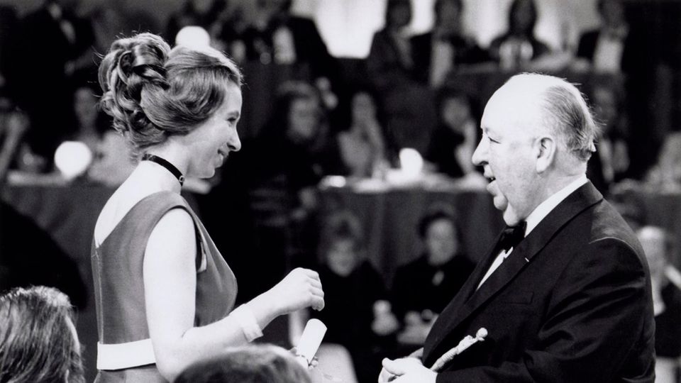 Prinzessin Anne 1971 bei der Verleihung der Society of Film & Television Arts Awards in der Royal Albert Hall. 