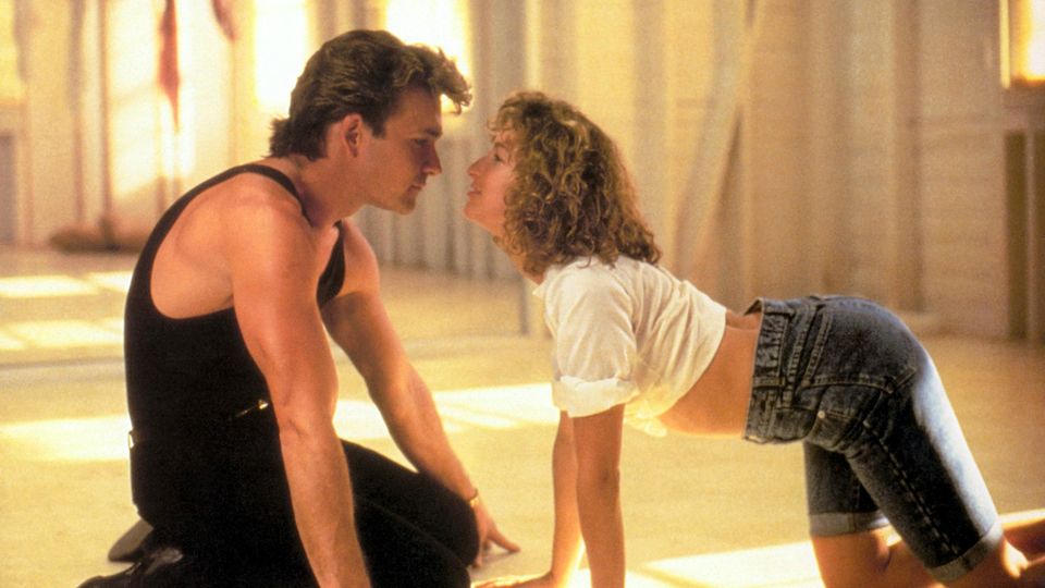 Patrick Swayze als Johnny Castle und Jennifer Grey als Frances "Baby" Houseman 1987 in "Dirty Dancing".