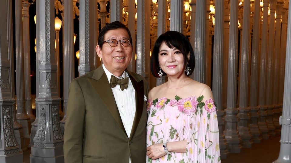 Ehepaar Richard und Maggie Tsai bei der LACMA Art+Film Gala 2024