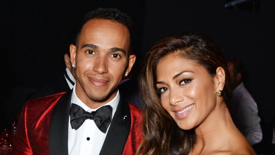 Lewis Hamilton und Nicole Scherzinger bei der Cinema Against AIDS Gala im Mai 2014 in Cap d'Antibes