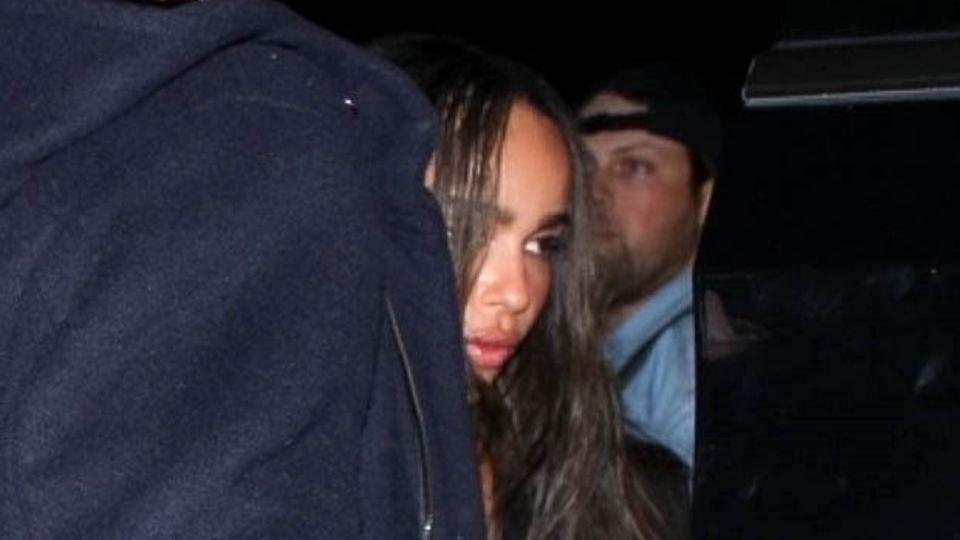 Zoë Kravitz verlässt die CAA Pre-Oscar-Party