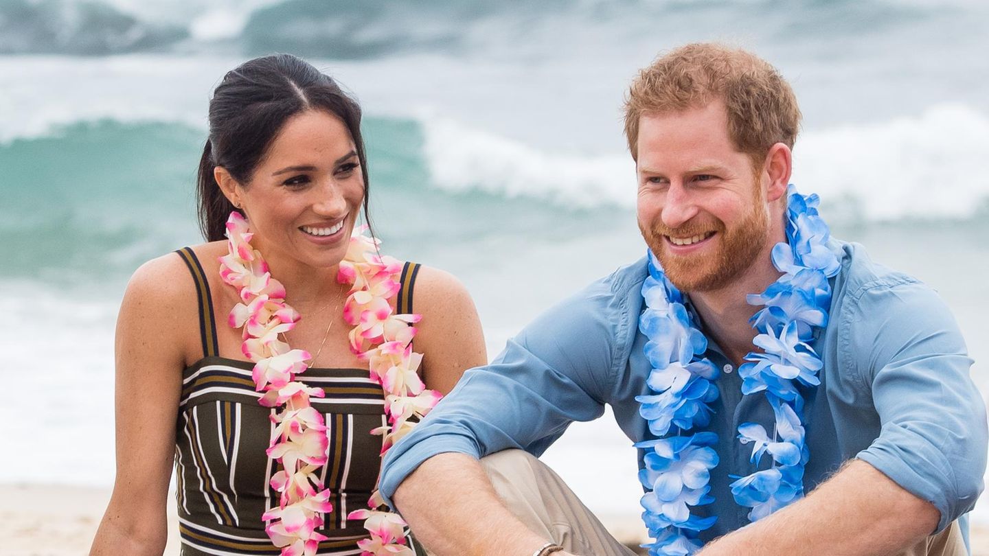 Herzogin Meghan + Prinz Harry: "Wie in den Flitterwochen!" Ihre Liebe blüht wieder auf