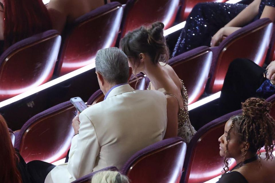 Jeff Goldblum und Emilie Livingston bei den Oscars 2025