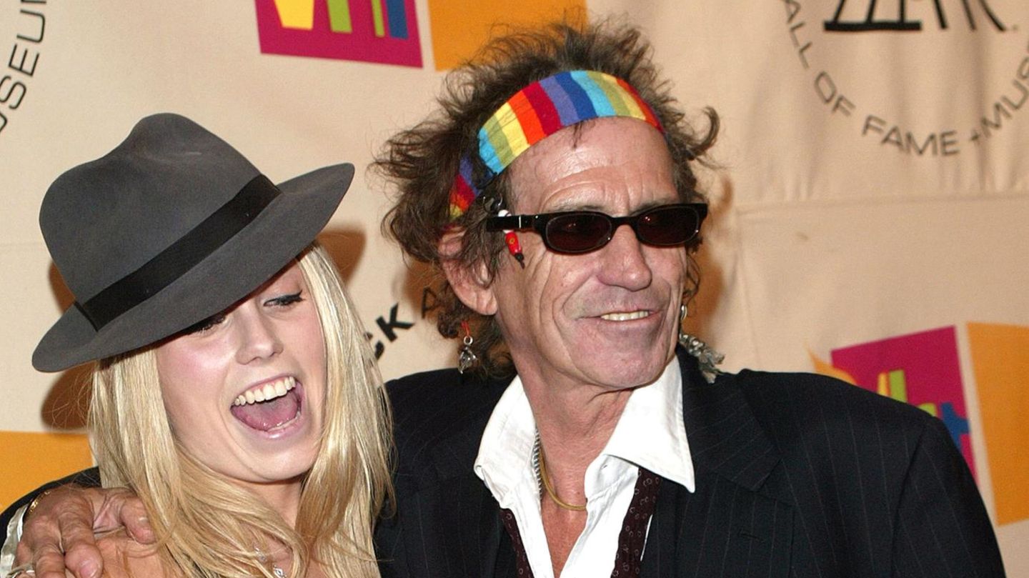 Keith Richards: Babyfreuden! Model-Tochter Alexandra macht ihn zum achtfachen Opa