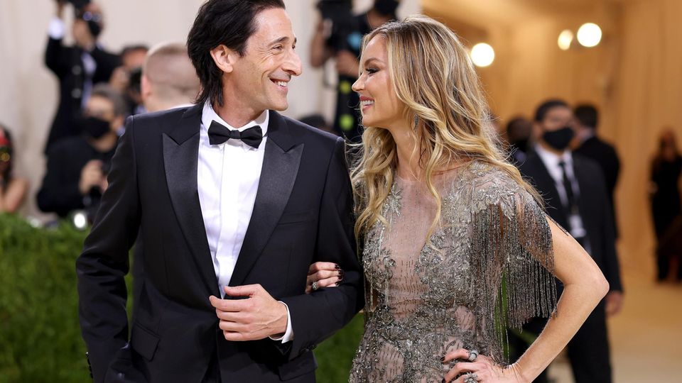 Adrien Brody und Georgina Chapman bei der Met-Gala 2021.