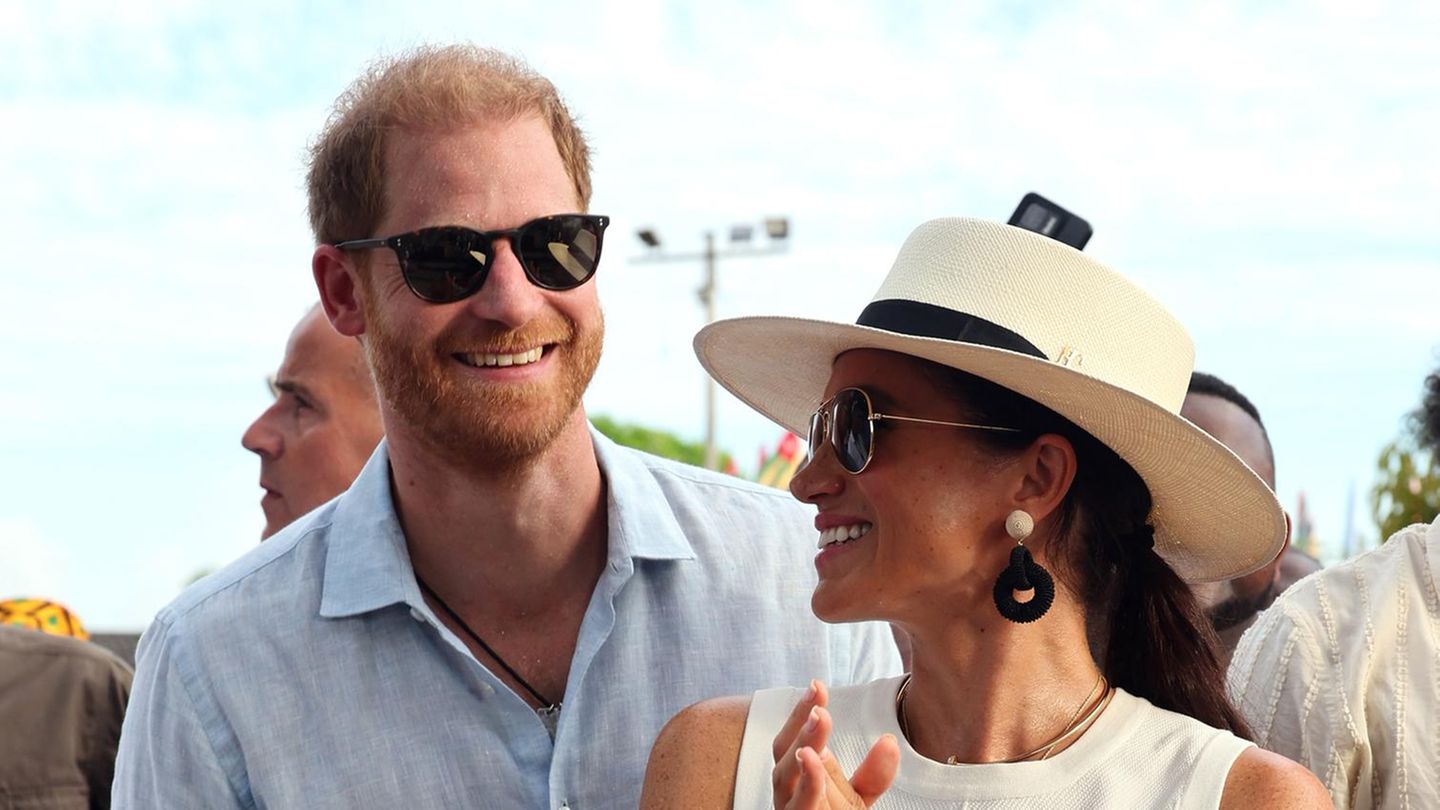 Herzogin Meghan + Prinz Harry: "Wie in den Flitterwochen!" Ihre Liebe zu Harry blüht wieder auf